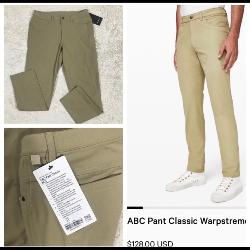 Lululemon ABC Classic Wrapstreme Pant